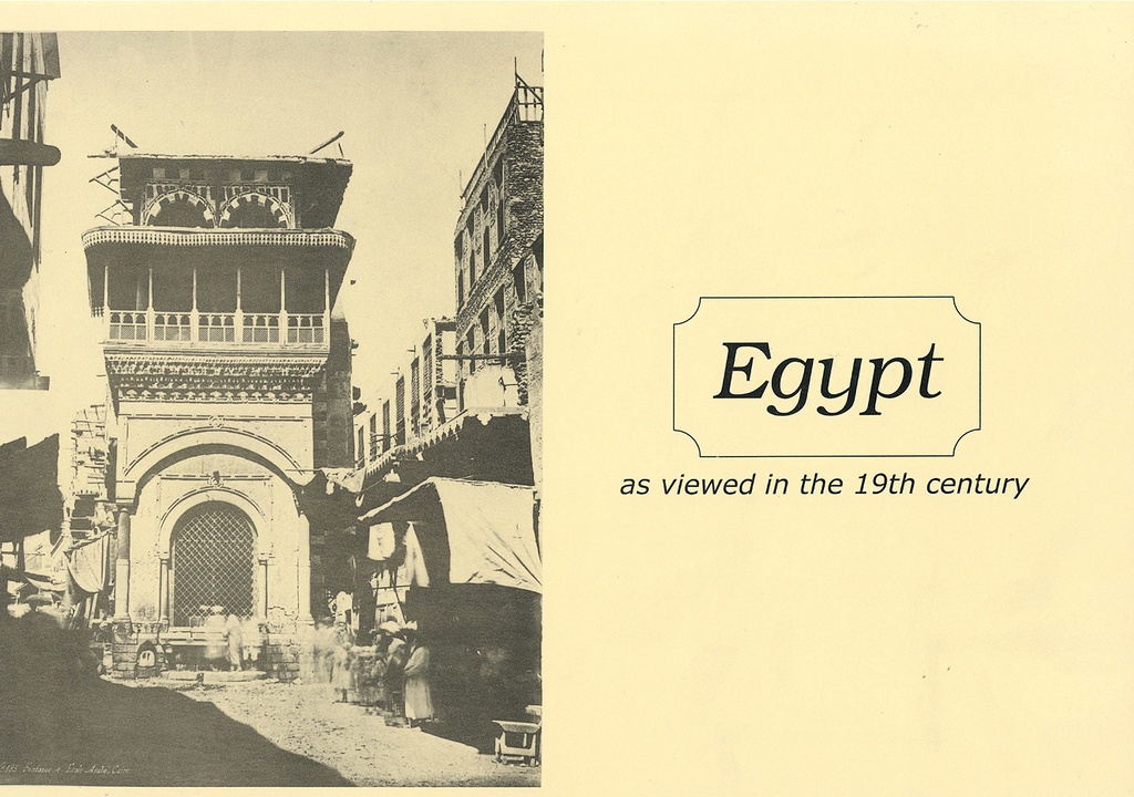Egypt as viewed in the 19th century