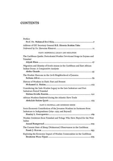 History and Legacy of Muslims in the Caribbean