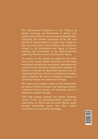 History of Islamic Learning and Scholarship in Africa