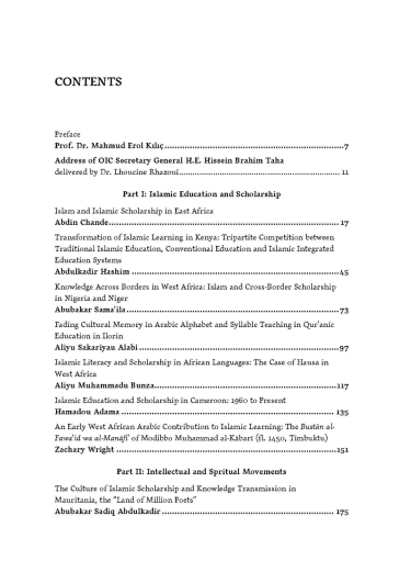 History of Islamic Learning and Scholarship in Africa