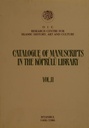  Catalogue Of Manuscripts In The Koprulu Library