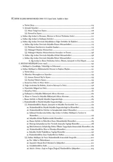The Great Seljuk Empire (1040-1157) (Political History, Organization and Administration)