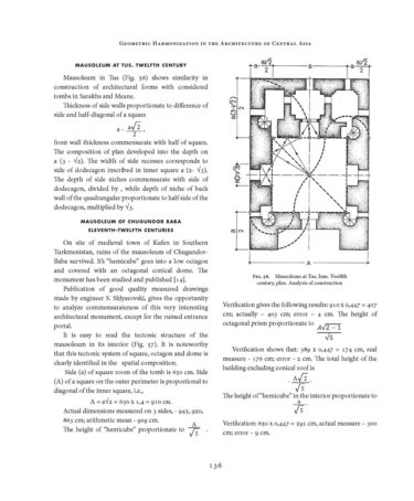 Mitkhat S. Bulatov, Geometric Harmonization in the Architecture of Central Asia: 9th-15th Centuries (Historical – Theoretical Research)