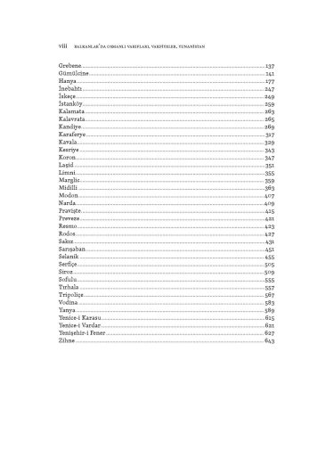 Ottoman Waqfs in the Balkans: Waqf Deeds, Greece