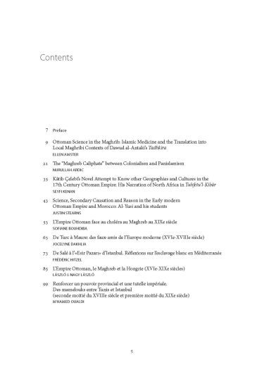 Proceedings of the International Congress on The Maghreb and the Western Mediterranean in the Ottoman Era