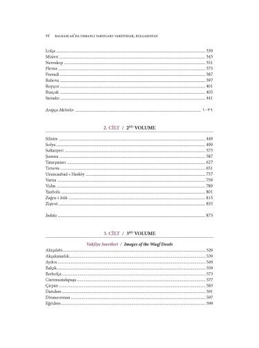 Ottoman Waqfs in the Balkans. Waqf Deeds. Bulgaria