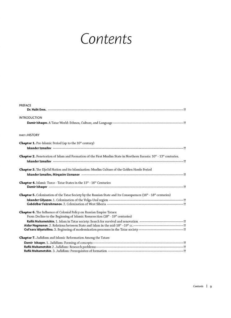 Tatar history and civilisation