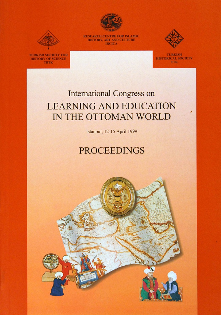 Actes du Congrès international sur l'apprentissage et l'éducation dans le monde ottoman 