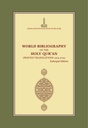 World Bibliography of the Holy Quran – Printed Translations, 1515-2015